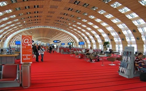 Aeroporto Charles De Gaulle em Paris Aeroporto Charles De Gaulle em Paris
