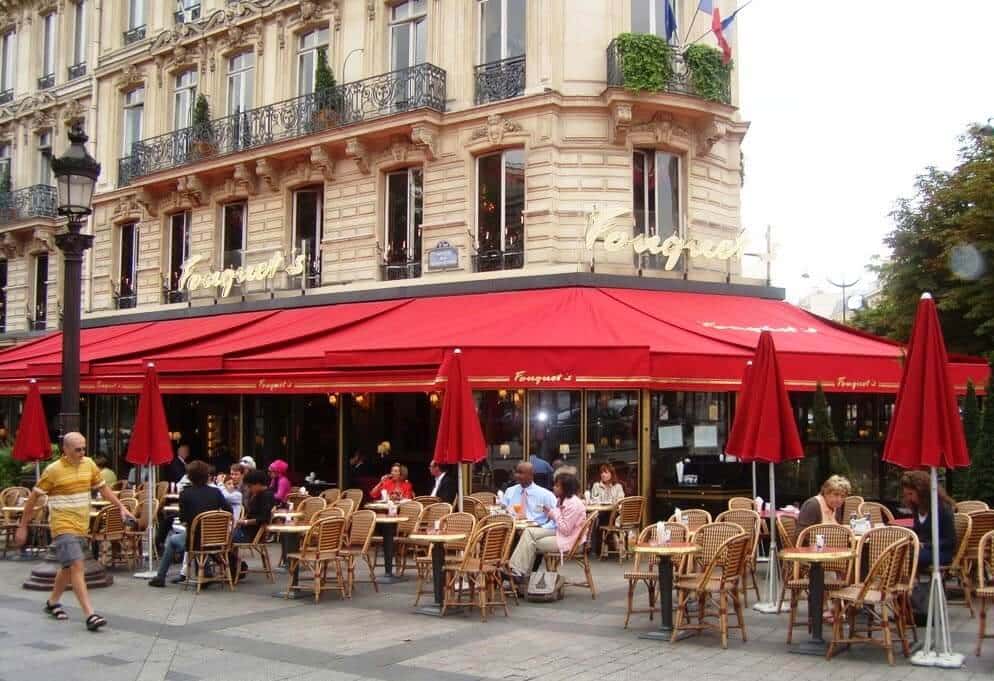 Café Fouquet’s Paris Café Fouquet’s Paris
