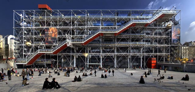 Centro Georges Pompidou em Paris Centro Georges Pompidou em Paris