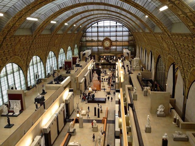 Museu d'Orsay interior Museu d'Orsay interior