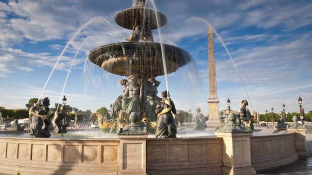 Praça da Concórdia em Paris Praça da Concórdia em Paris