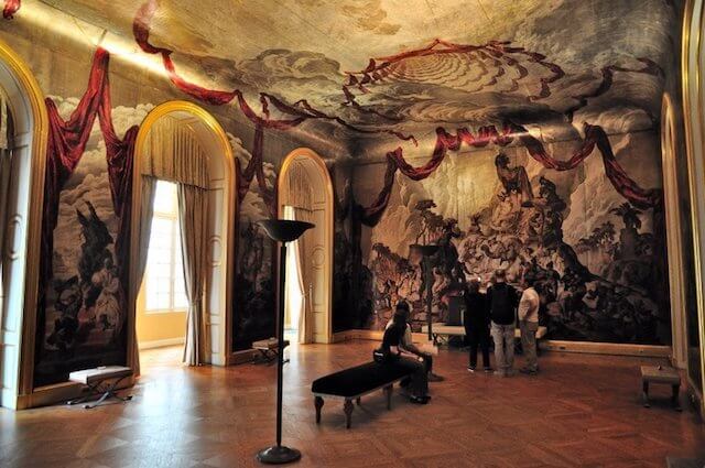 Sala decorada do Museu Carnavalet Sala decorada do Museu Carnavalet