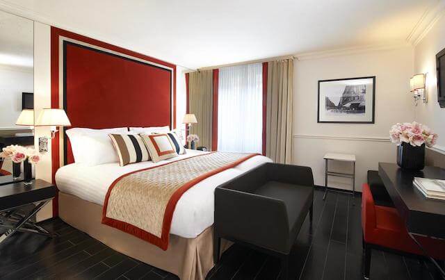 Hotel Castille Paris - quarto Hotel Castille Paris - quarto