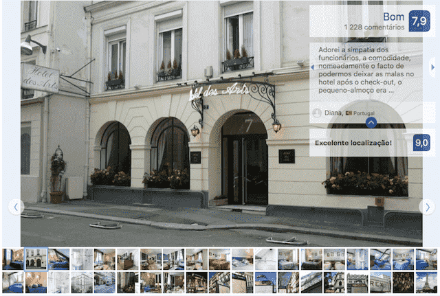 Hotel des Arts em Paris Hotel des Arts em Paris