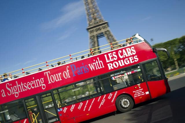 Les Cars Rouge incluso no Paris Pass Les Cars Rouge incluso no Paris Pass
