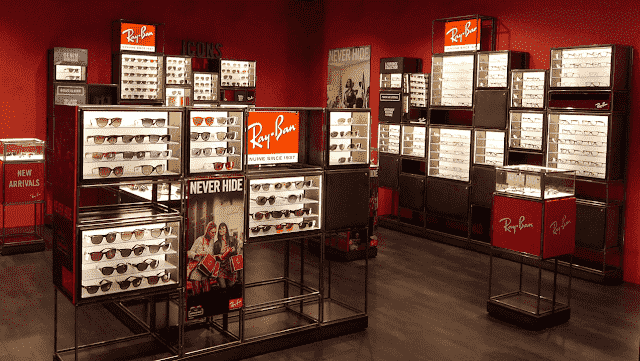 Loja de óculos de sol Ray-ban em Paris Loja de óculos de sol Ray-ban em Paris