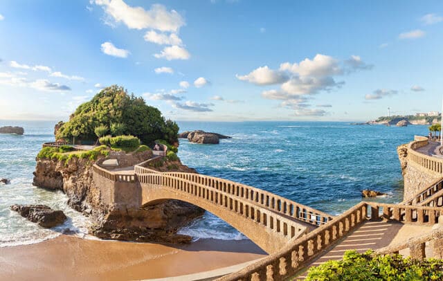 Biarritz na França Biarritz na França