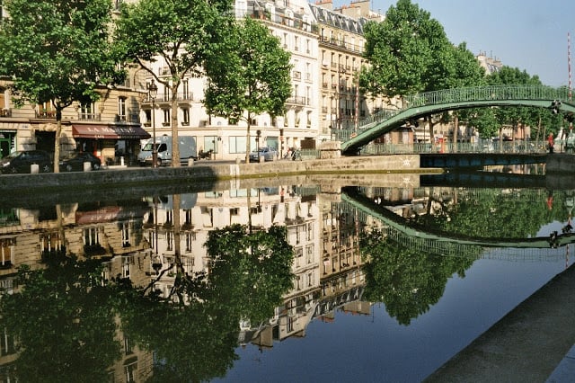 Vista do Canal Saint Martin Vista do Canal Saint Martin