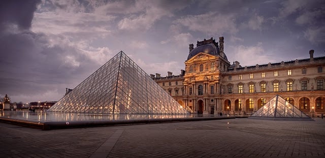 Museu do Louvre na França Museu do Louvre na França