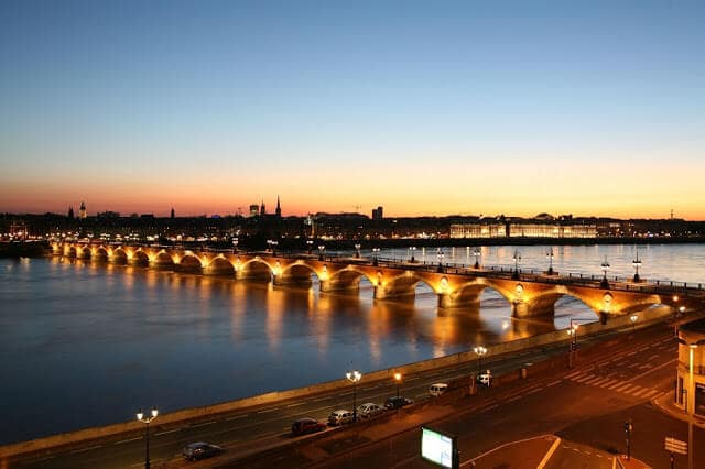 Vista de Bordéus Vista de Bordéus