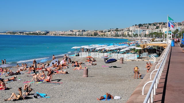 Praias em Nice Praias em Nice