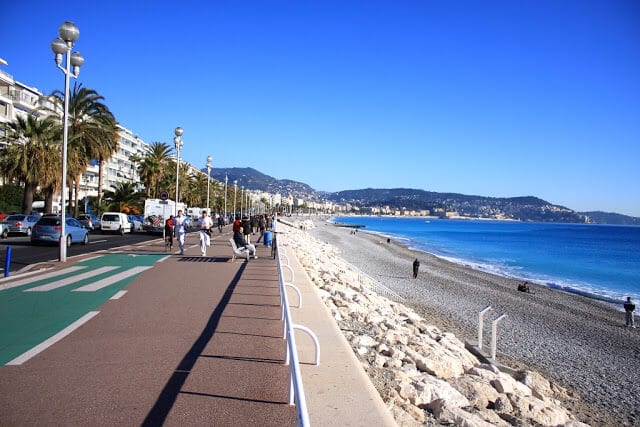 Promenade des Anglais em Nice Promenade des Anglais em Nice