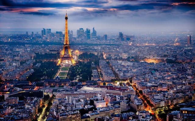 Paisagem de Paris em Março Paisagem de Paris em Março