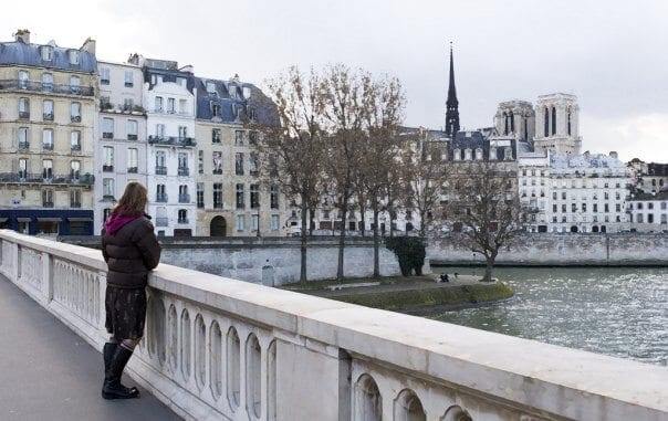 Vista de Paris em Março Vista de Paris em Março