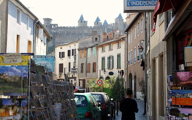 Carcassonne na França Carcassonne na França
