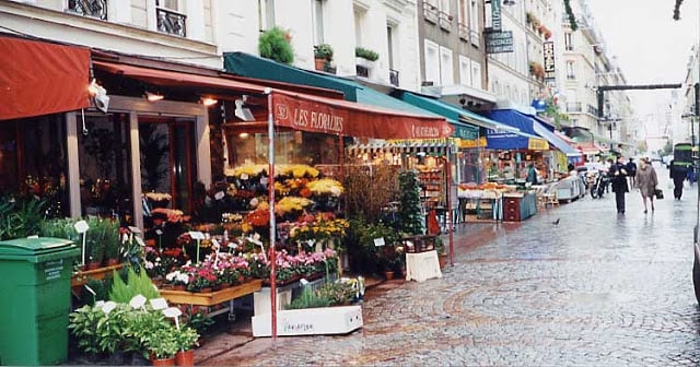 Rue Cler em Paris Rue Cler em Paris