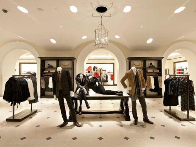 Loja Banana Republic na Champs-Élysées Loja Banana Republic na Champs-Élysées