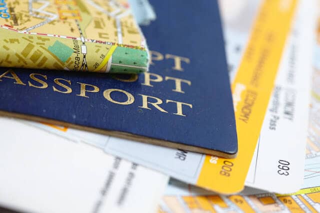 Passaporte e mapas Passaporte e mapas
