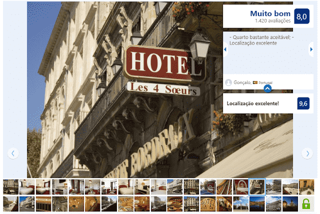 Hotel des 4 Soeurs em Bordéus Hotel des 4 Soeurs em Bordéus