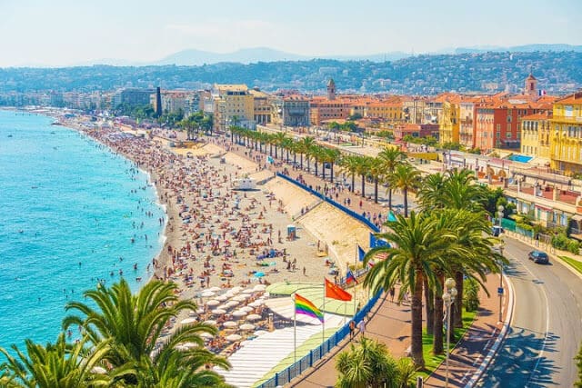Vista da cidade de Nice Vista da cidade de Nice