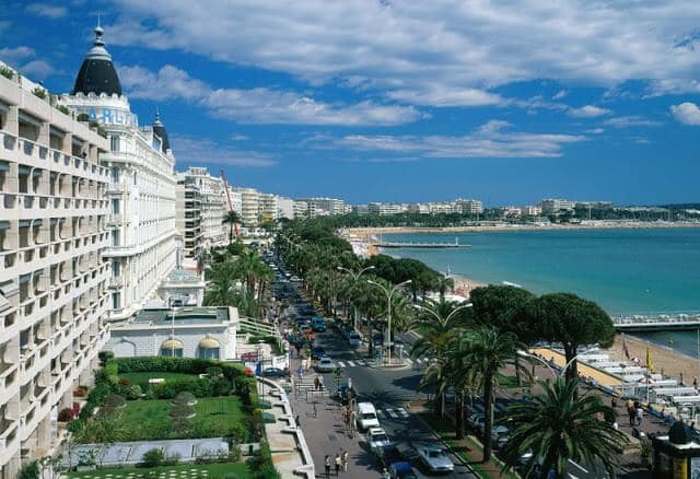 La Croisette em Cannes