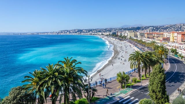 Promenade des Anglais em Nice Promenade des Anglais em Nice